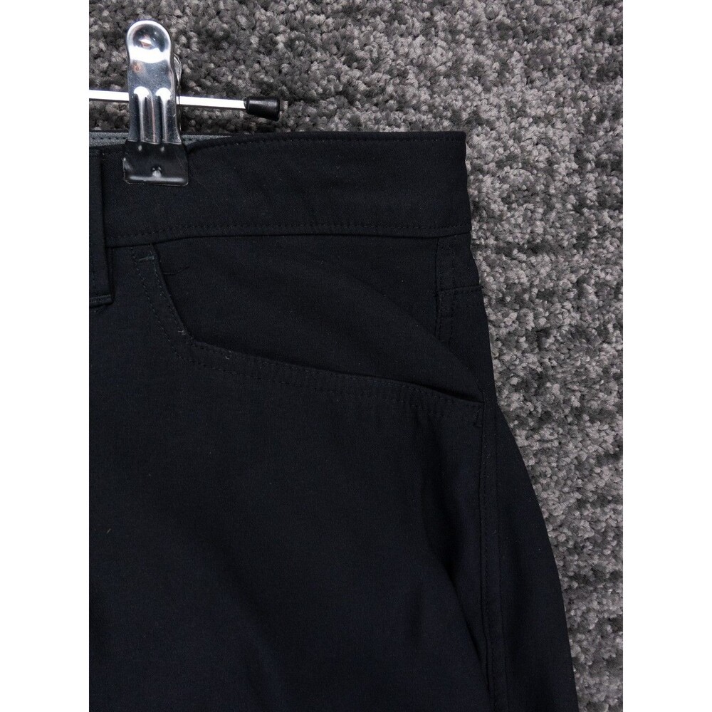 Eddie Bauer Pants Mens 32x30 Black Fleece Lined Tech Side Cargo Pocket Gorpcore - Picture 8 of 16